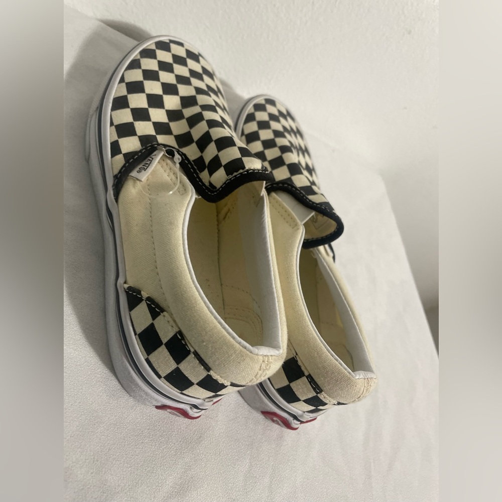 Old School Checkerboard slip on Vans 3.0 youth